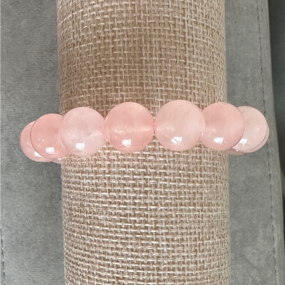 Jay King Jewelry - Pink quartz stretch bracelet by Jay King